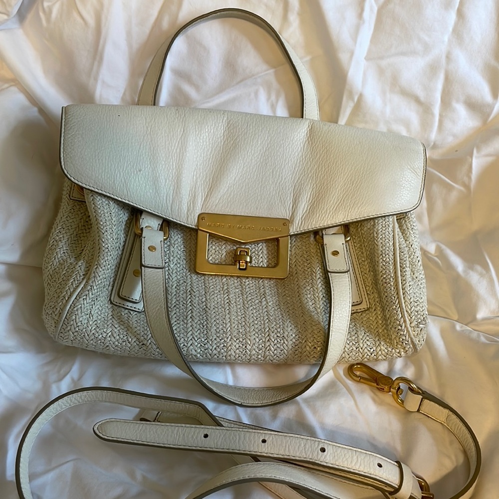 MARC by MARC JACOBS off-white cross-body handbag